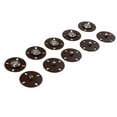 thumbnail image 1 of Rongfmy 5 Sets Metal Sew on Press Studs Snap Fasteners Button 25mm Coffee, 1 of 9