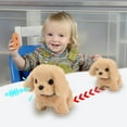 thumbnail image 6 of Realistic Robot Puppy Toy,Plush Golden Retriever Electronic Interactive Dog,Cute and Soft Design,Easy Operation,Great Interactive Toy Gifts for Boys and Girls（Beige）, 6 of 8