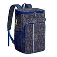 thumbnail image 1 of Celestial Print Gothic Backpack Cooler – Leakproof Insulated Cooler Bag with Moon, Star, and Night Sky Pattern, 1 of 4