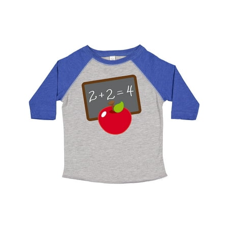 

Inktastic Chalkboard and Apple School Gift Toddler Boy or Toddler Girl T-Shirt