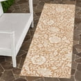 thumbnail image 6 of Addison Rugs Chantille Indoor/Outdoor Transitional Floral Copper Machine Washable Runner Rug, 2'3" x 7'6", 6 of 7