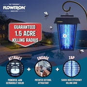 Flowtron 1.5 Acre Outdoor 1.5 Acres Hanging Mosquitoes Light Bulb, Black