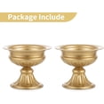 thumbnail image 3 of Nuptio Gold Flower Vase for Wedding Centerpiece Metal Compote Bowl Pedestal Vase, 3 of 6