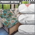 thumbnail image 6 of Uorisanigo RV Dinette Cushion Covers with 1 Backrest Cover & 1 Bench Covers Stretch Washable Mandala Hummingbird Sofa Furniture Protection Camper Accessories Fit Most RV, 6 of 7