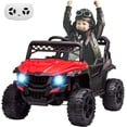 thumbnail image 1 of QinaQin Camioneta eléctrica montable para niños de 12V con control remoto, suspensión, luces LED y música, ideal para paseos al aire libre con manejo divertido y seguro, 1 of 7