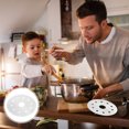 thumbnail image 1 of EXHUMKY 1Pcs Induction Thermal Plate for Casserole Cookware Silver Material, 1 of 8