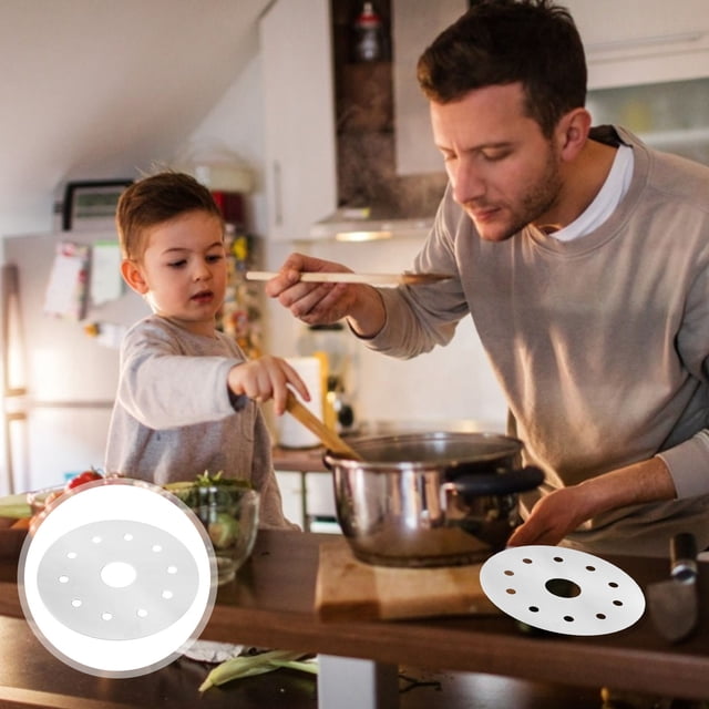 EXHUMKY 1Pcs Induction Thermal Plate for Casserole Cookware Silver Material