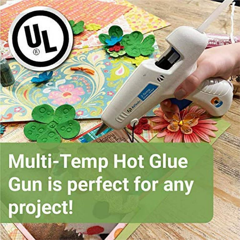 Auto Shut Off, Dual Temperature Full Size Hot Glue Gun — Holiday Whimsy