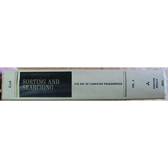 Pre-Owned The Art of Computer Programming: Sorting and Searching. Volume 3 (Addison Wesley Series in Computer Science and Information Processing) (Hardcover) 020103803X