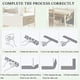 thumbnail image 4 of Protectores para esquinas y bordes Beba 6 metros y 4 protectores de esquinas, protege esquinas y bordes, 4 of 5
