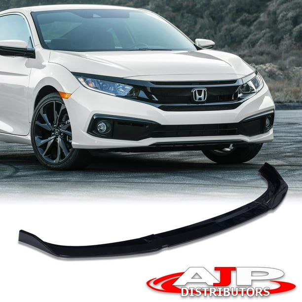 Ajp Distributors Upgrade Performance Racing 3pcs Front Bumper Cover Lip Spoiler Splitter Body Kit Chin Skirt