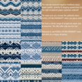 thumbnail image 2 of SunWMart Vintage Scrapbook Paper Supplies, 48 Sheets 6 x 6 Inch Aesthetic Decorative Craft Paper, Colorful Origami Cardstock for DIY Projects Junk Journaling Photo Album Diaries Art Supplies, 2 of 5