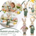 thumbnail image 5 of 24.8–18.5 Inch Easter Extendable Bunny Plush Decoration with Adjustable Legs, Easter Decorations for Home Floor Shelf Living Room Display, 5 of 7