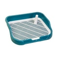 thumbnail image 2 of Orinal para perros, inodoro, caja de arena para perros, orinal para perros, bandeja de arena fácil de limpiar, portátil Verde oscuro, 2 of 8
