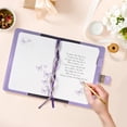 thumbnail image 4 of Diary Billtigif con candado, diario para mujeres y niñas (morado claro), 4 of 8
