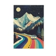 thumbnail image 6 of Yayeee Garden Flag 28" x 40" Double Sided Outdoor Yard Lawn Holiday Decorations, Evening Mountain Road, 6 of 6
