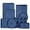 Diamond - Blue, variant on HONGBAKE Bakeware Sets, Baking Pans Set, Nonstick Oven Pan for Kitchen with Wider Grips, 10-Piece Including Rack, Cookie Sheet, Cake Pans, Loaf Pan, Muffin Pan, Pizza Pan - Pink
