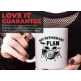 thumbnail image 7 of Drummer Retirement Mug White 11oz - My Retirement Plan - Happy Retirement Coworker Teacher Mom Boss Celebration Company Graduation, 7 of 7