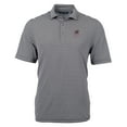 thumbnail image 2 of Men's Cutter & Buck Black Georgia Bulldogs Alumni Logo Virtue Eco Pique Stripe Recycled Polo, 2 of 3