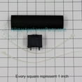 thumbnail image 2 of GE Appliances WR55X24064 Refrigerator Run Capacitor, 2 of 6
