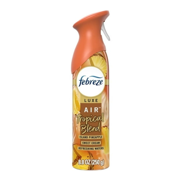 Febreze Air Freshener Spray, Odor-Fighting Room Spray, Tropical Blend Scent, 8.8oz - 4 Pack
