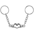 thumbnail image 1 of 1 Pair Matching Keychains Heart Keychains Magnetic Couple Keychains Cute Pendant Keyring Valentine Present, 1 of 4