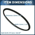thumbnail image 4 of Correa de transmisión V-Belt No.618630 de Unique Bargains para EZGO TXT/RXV/Terrain/ST Golf Cart 2011 en adelante, 4 of 7