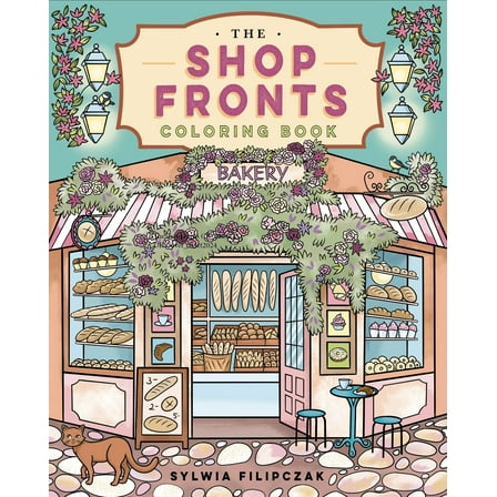 Shop Fronts Coloring Book (Walmart Exclusive)