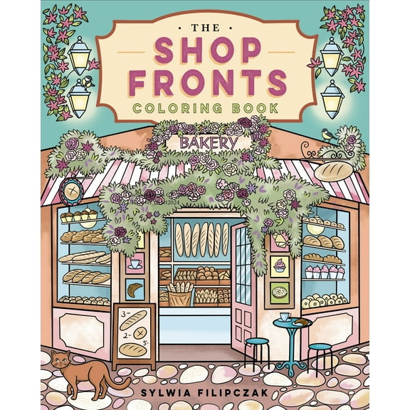Shop Fronts Coloring Book (Walmart Exclusive)