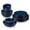 Blue, variant on vancasso 16 Pieces Dinnerware Sets, Stoneware Plates and Bowls Set for 4, White Dish Set, 4 Different Patterns