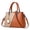 WH2, variant on Stylago Women's Fashion Handbags with Pendant Leather Tote Purses Shoulder Bags Top Handle Detachable Strap Crossbody Bags Pink