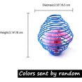 thumbnail image 2 of TUEUIO1,3pcs Chat Jouet Ressort, Rétractable Cage Interactive Rat Roulement Ressort Jouet, 2 of 5
