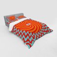 thumbnail image 3 of Ambesonne Vintage Bedding Set 3 Pcs, Circles Spiral Lines, Twin, Multicolor, 3 of 3