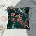 thumbnail image 2 of GOSMITH Chinoiserie Decor,Chinoiserie Pillow Cover,grandmillennial home decor,Grand Millennial decor,Peacock Decor,Blue and White Pillow Covers,Peacock Pillow Cover, 2 of 5