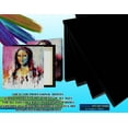 thumbnail image 5 of 1-1/2" Gallery Depth Black Stretched Canvas 4x4 5 Pack 13oz Professional Artist Quality, 100% Cotton, Art Supplies for Crafts, Gesso-Primed for Oil, Acrylic & Mixed Media, 5 of 6