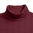 thumbnail image 7 of Stamzod Mens Sweater Plus Size Fashion Casual High Neck Long Sleeve Pullover Sweaters 2026 Fall Winter Clothes Wine D L, 7 of 7