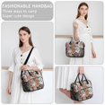 thumbnail image 6 of Pioneer Flower Floral Print Pattern Womens Lunch Box for Work,Insulated Large Lunch Bag for Tween and Teen,Loncheras Para Mujer,Leakproof Adult Lunch Bag for Work,Beach,Travel,Picnic,Camping, 6 of 7