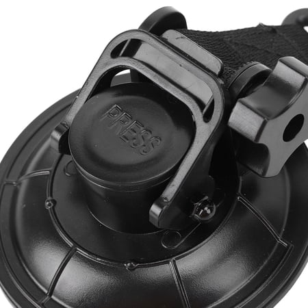 Brynna Dog Shower Bathing Tether StrapDog Grooming Tub Restraint Leash Dog Bathing Suction Cup Tether ABS Nylon for Trimming Black L