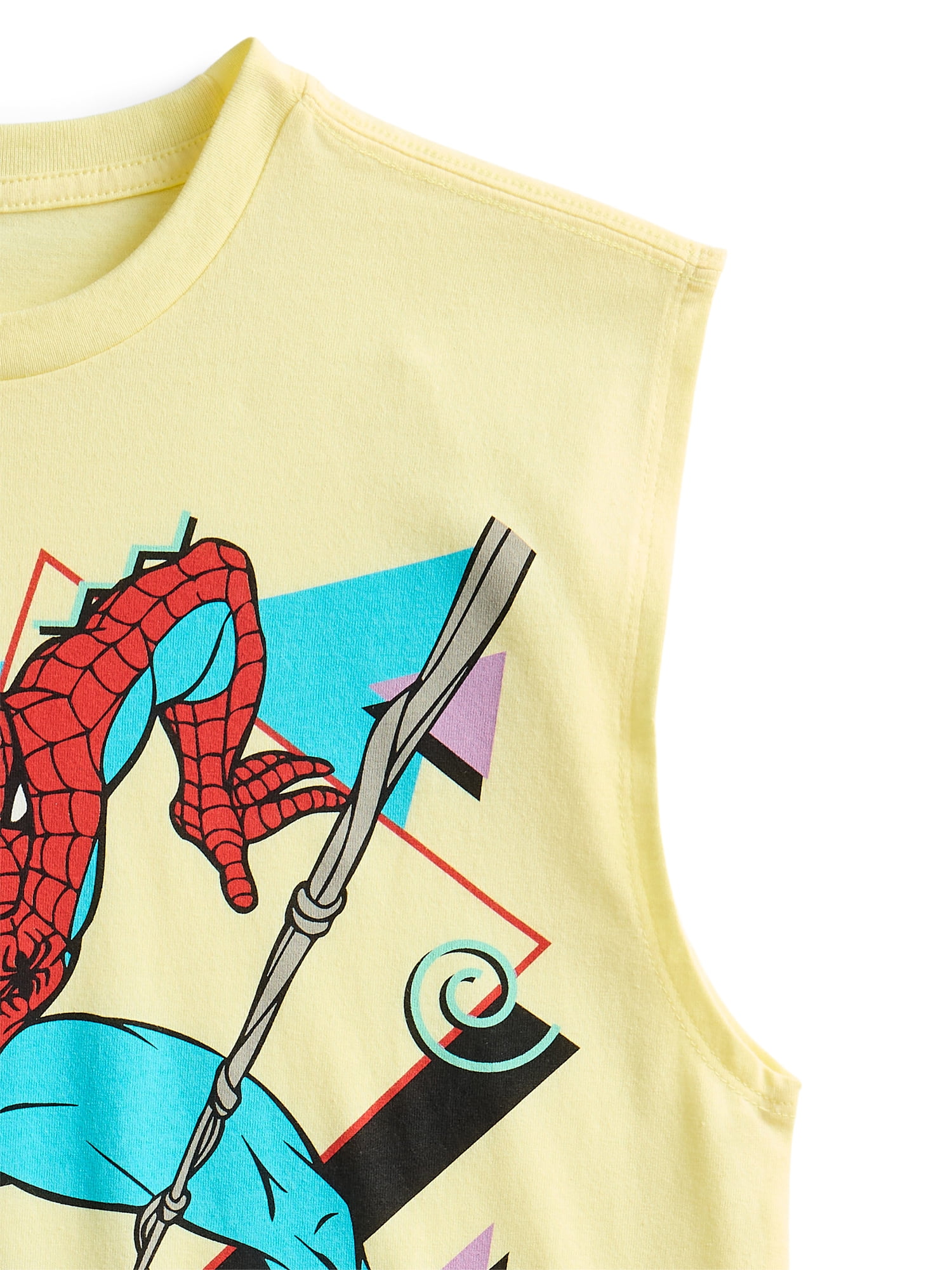 Spider-Man Boys Graphic Muscle Tank Top, Sizes 4-18