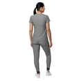 thumbnail image 2 of Adar Pro Movement Booster Scrub Set For Women - Sweetheart V-Neck Scrub Top & Yoga Jogger Scrub Pants, 2 of 7