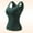 Green, variant on Kctiaxy Tank Top for Women Sleeveless Lace V-Neck Built in Bra Tank Tops Fashion Solid Color Slim Fall/Winter Thermal Camisole Shirts