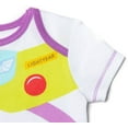 thumbnail image 5 of Disney Pixar Toy Story Buzz Lightyear Newborn Baby Boys Cosplay Bodysuit and Hat Set Newborn to Infant, 5 of 5