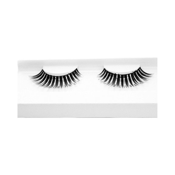 GOGIRL! USA Black Silver Metallic False Lashes