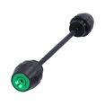 thumbnail image 2 of Protector contra choques de rueda de horquilla deslizante de eje delantero de motocicleta apto para KAWASAKI Z900 2017-2021Verde, 2 of 5
