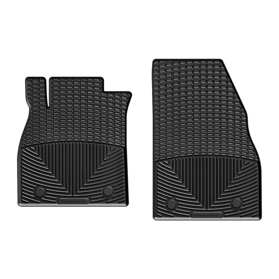WeatherTech All-Weather Floor Mats compatible with Chevrolet Malibu Limited, Malibu - 1st Row (Driver & Passenger), Black