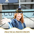 thumbnail image 5 of Oraceous 9pcs Paper Graduation Hats Graduation Hats Decors Diy Graduation Hats for Party, 5 of 11