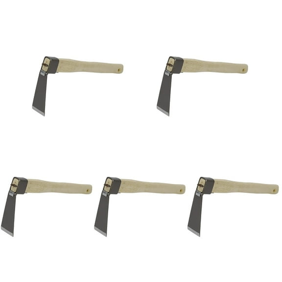 GOOHOCHY  5 PCS Digging Tool Hand Cultivator Garden Tools for Gardening Lawn