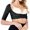 Black, variant on Women’s Bras Women's Wireless Seamless Matte Mini Rib Bra Beige A