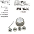 thumbnail image 4 of Tie Down Engineering  81060; 4 Stud Hub Kit #1250 1, 4 of 4