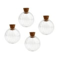 thumbnail image 1 of Frascos vacíos de pequeños transparentes de 6 piezas DIY con mensaje de 30mm Zulema Deseos de botellas con corcho, 1 of 8